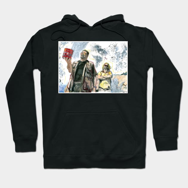 Scattering Donny Hoodie by Tryptic Press